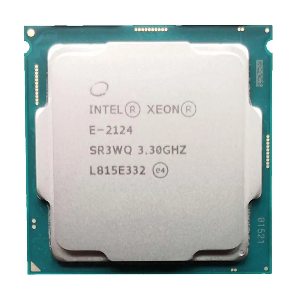 P06535-L21 - HP 3.3GHz 8GT/s 8MB SmartCache Socket FCLGA1151 Intel Xeon E-2124 4-Core Processor