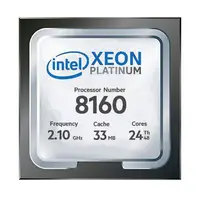 P08054-L21 - HP 2.10GHz 10.4GT/s UPI 33MB L3 Cache Socket FCLGA3647 Intel Xeon Platinum 8160 24-Core Processor