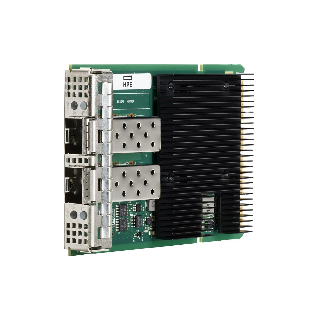 HPE P10104-001 HP P10104-001 E810-XXVDA2 Ethernet 2-Ports 10/25GbE SFP28 OCP3 Network Adapter