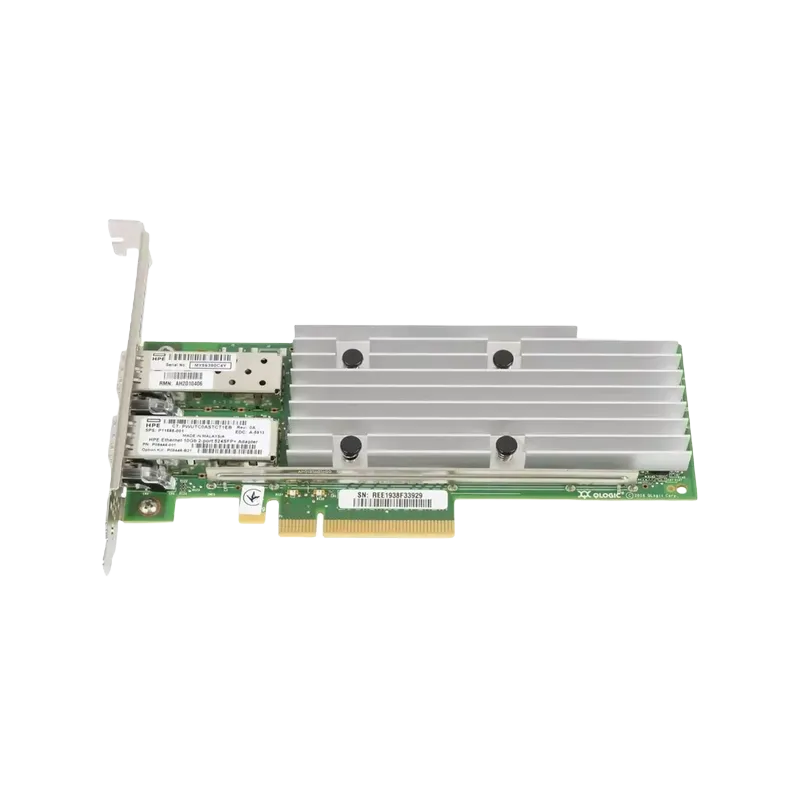 HPE P11585-001 Ethernet 10GbE 2-Ports SFP+QL41401-A2G PCI Express 3.0 x8 Network Adapter for ProLiant Server