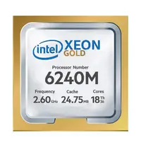 P11947-L21 - HP 2.60GHz 10.4GT/s UPI 24.75MB Cache Socket FCLGA3647 Intel Xeon Gold 6240M 18-Core Processor