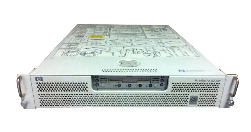 P1824A - HP NetServer LP 2000R Intel Pentium PIII 866MHz CPU 256MB RAM Server