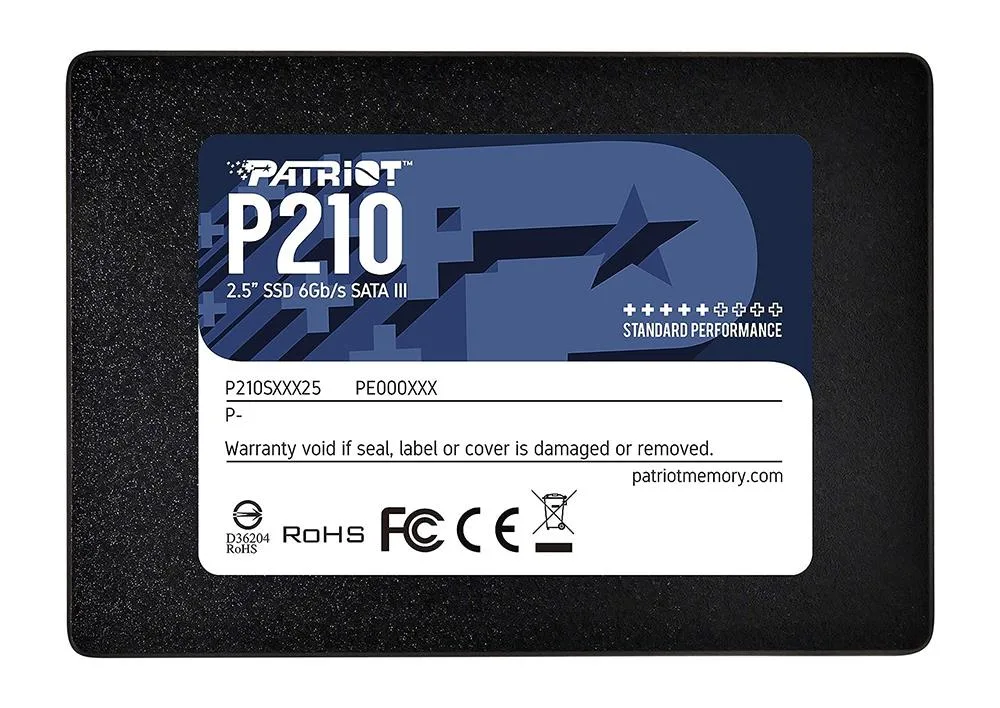 P210S256G25 - Patriot Memory P210 256GB SATA 6Gb/s 2.5-inch Solid State Drive