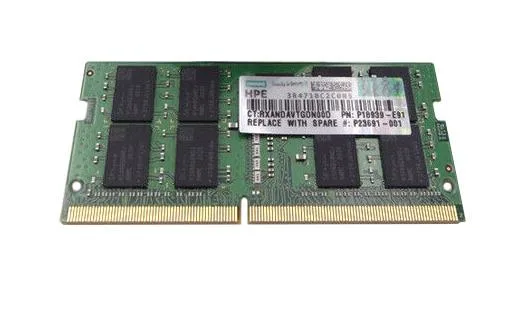P22155-B21 - HPE 16GB DDR4-2933MHz PC4-23400 ECC Registered CL21 288-Pin UDIMM 1.2V Dual Rank Memory Module
