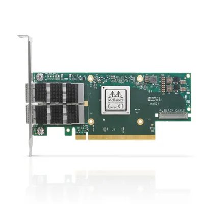 HPE P24252-001 InfiniBand HDR100 2-Ports 100Gb/s 100GBase-X QSFP28 PCI Express 4.0 x16 Network Adapter for ProLiant Dl Rack Mount Gen10