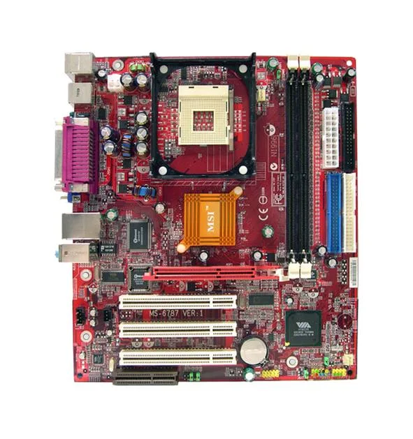 P4MAM-L - MSI Desktop Board Celeron, Pentium 4 VIA VT8751A Socket 478 2GB DDR SDRAM 200 MHz, 266 MHz