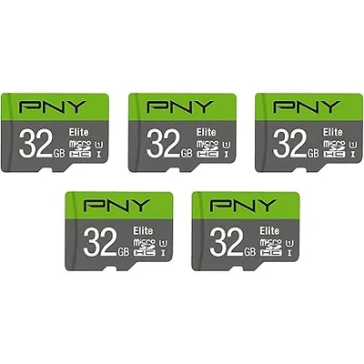 P561607X2 - PNY 32GB Class 10 microSDHC Flash Memory Card (2-Pack)