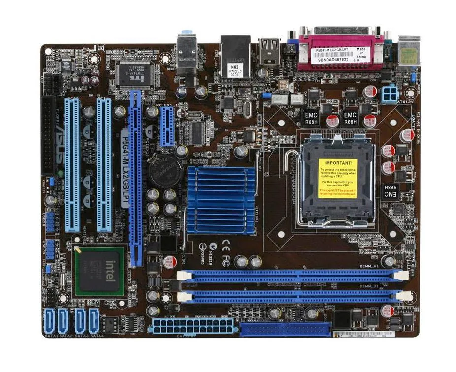 P5G41-MLX2 - Asus LX Desktop Motherboard Intel Chipset Micro ATX Socket T LGA-775 8GB DDR2 SDRAM