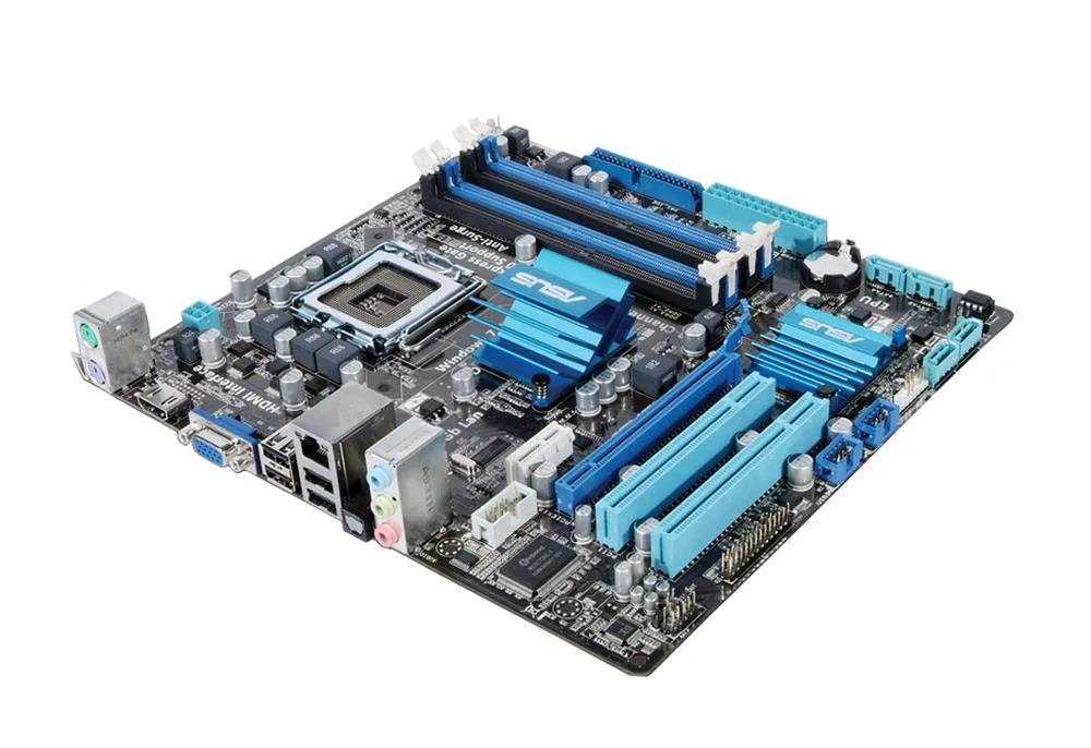 ASUS P5G41T-M/USB3 Desktop Motherboard Intel Chipset Micro ATX Socket T LGA-775 1333MHz, 1066MHz, 800MHz FSB 8GB DDR3 SDRAM Ultra ATA/100 (ATA-6) Serial ATA/300 9.1