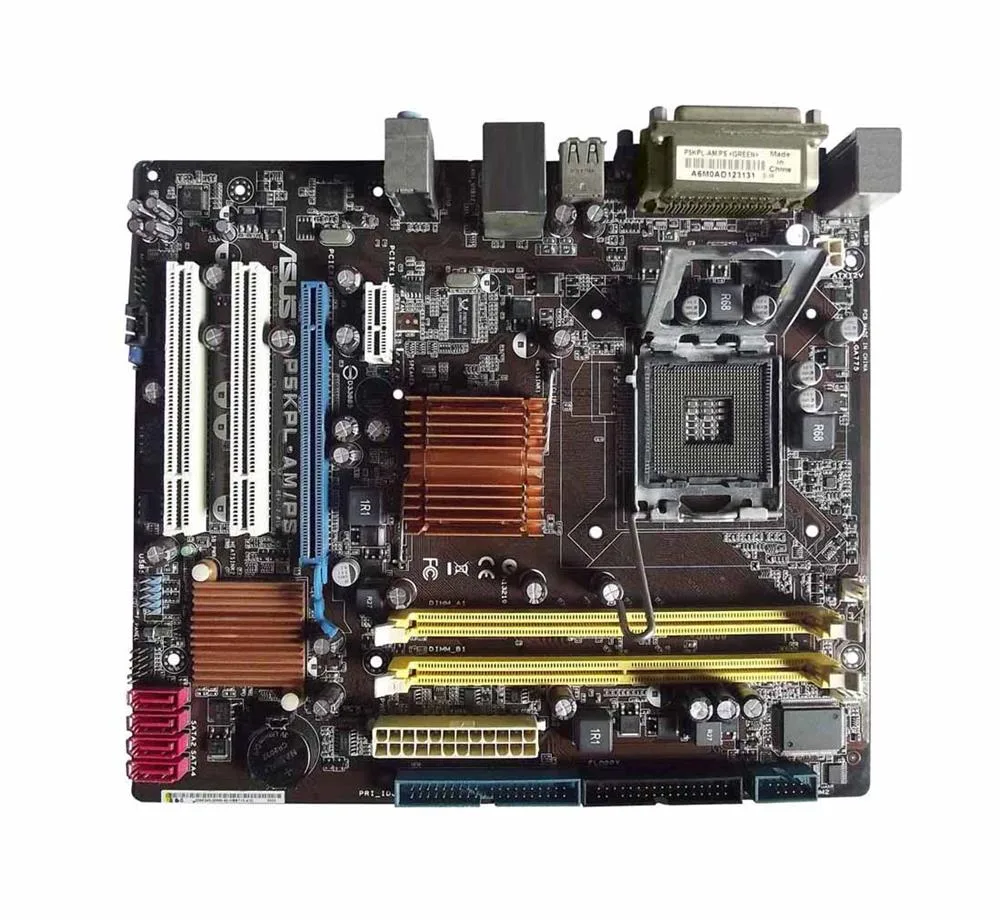 ASUS P5KPL-AM/PS Desktop Board Intel Enhanced SpeedStep Technology Socket T 1333MHz, 1066MHz, 800MHz FSB 4GB DDR2 SDRAM DDR2-800/PC2-6400, DDR2-667/PC2-5300 Micro ATX
