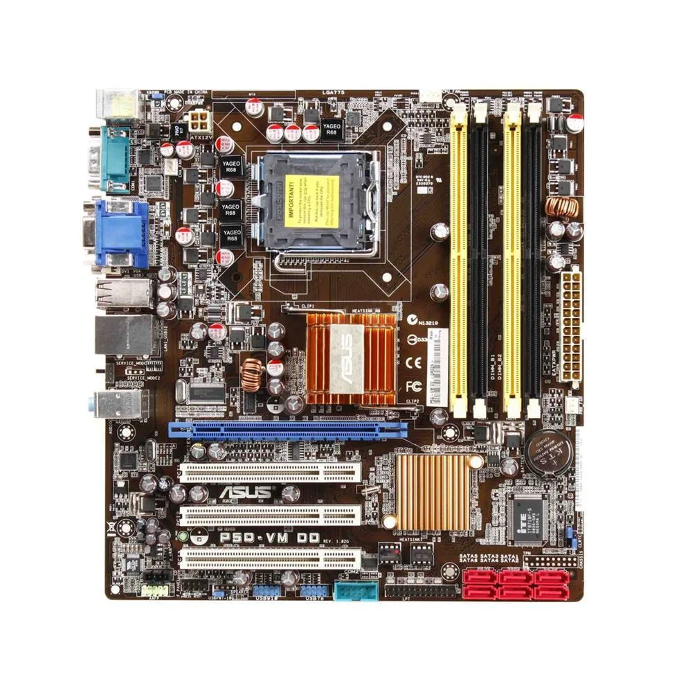 P5Q-VMDO - ASUS Intel Q45 Chipset Core 2 Quad/ Core 2 Extreme/ Core 2 Duo/ Pentium Dual-Core/ Celeron Dual-Core/ Celeron Processors Support Socket 775