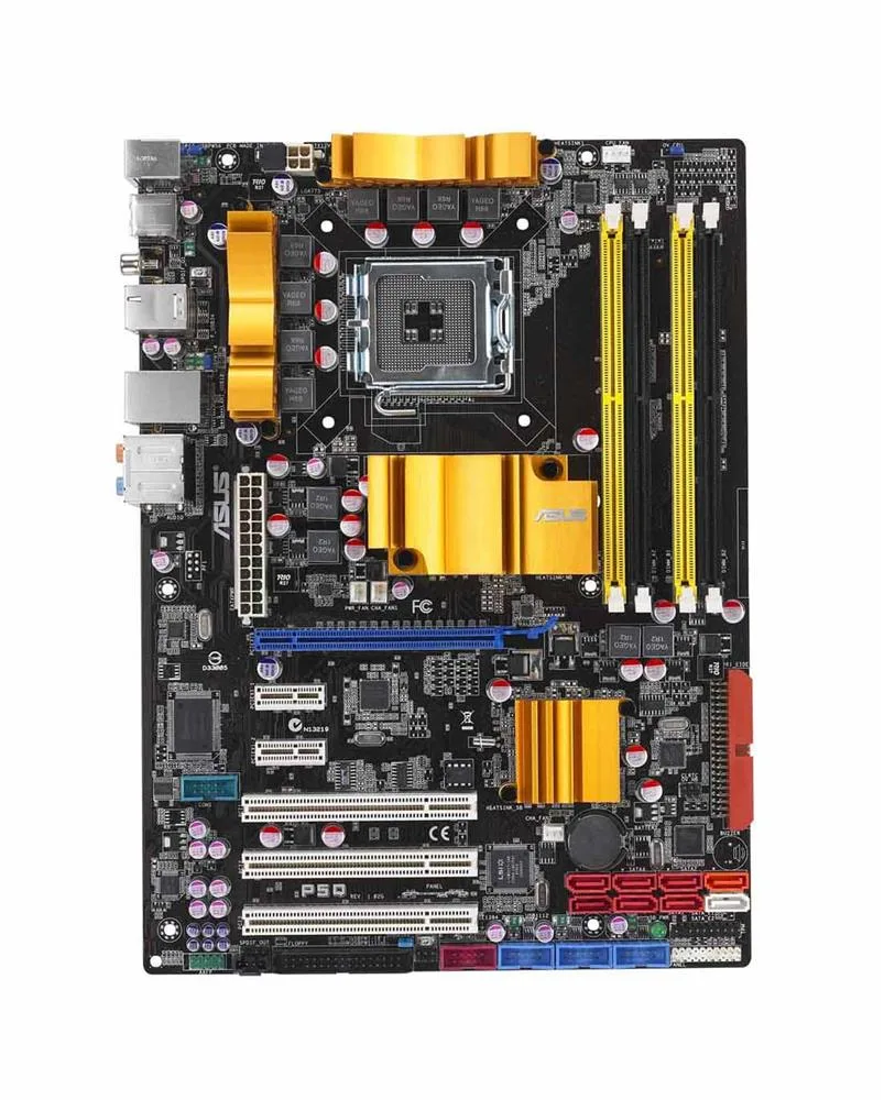 P5Q - ASUS Desktop Board Intel P45 Enhanced SpeedStep Technology Socket T 1600MHz, 1333MHz, 1066MHz, 533MHz FSB 16GB DDR2 SDRAM DDR2-1200/PC2-9600, DDR2-1066/PC2-8500, DDR2-800/PC2-6400, DDR2-667/PC2-5300 ATX