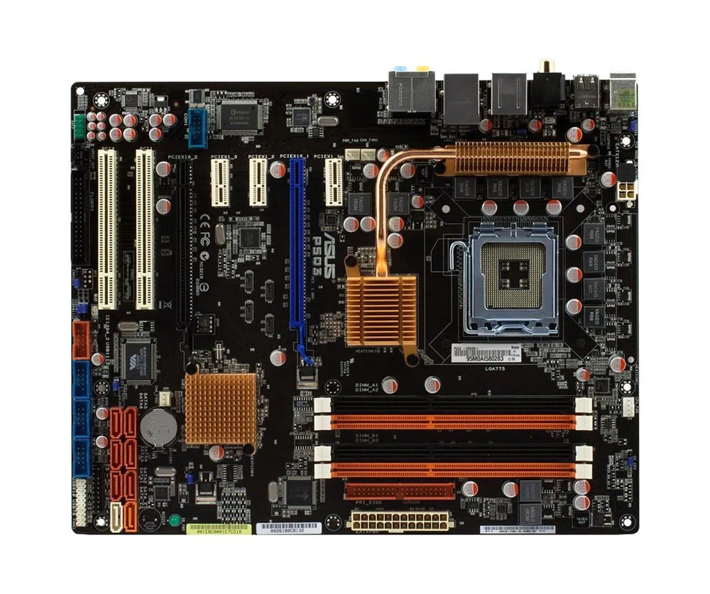 P5Q3 - ASUS Desktop Board Intel P45 Enhanced SpeedStep Technology Socket T 1600MHz, 1333MHz, 1066MHz, 800MHz FSB 16GB DDR3 SDRAM DDR3-1600/PC3-12800, DDR3-1333/PC3-10600, DDR3-1066/PC3-8500 CrossFireX ATX