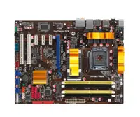 P5QD TURBO - ASUS P5QD Turbo Desktop Board Intel Chipset ATX Socket T 1600MHz, 1333MHz, 1066MHz, 800MHz FSB 16GB DDR2 SDRAM Ultra ATA/133 (ATA-7) Serial ATA/300 Yes 7.1