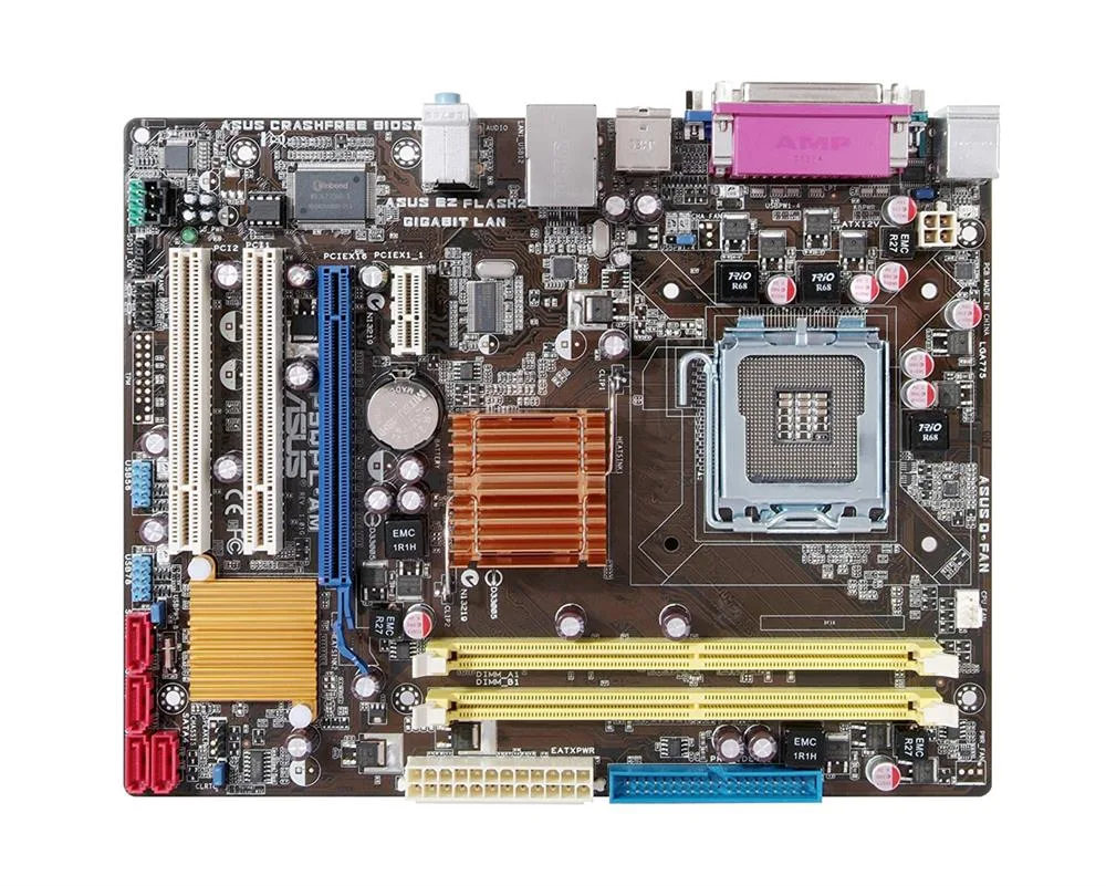 P5QPL-AM - ASUS Desktop Board Intel G41 Express Enhanced SpeedStep Technology Socket T 1333MHz, 1066MHz, 800MHz FSB 8GB DDR2 SDRAM Micro ATX