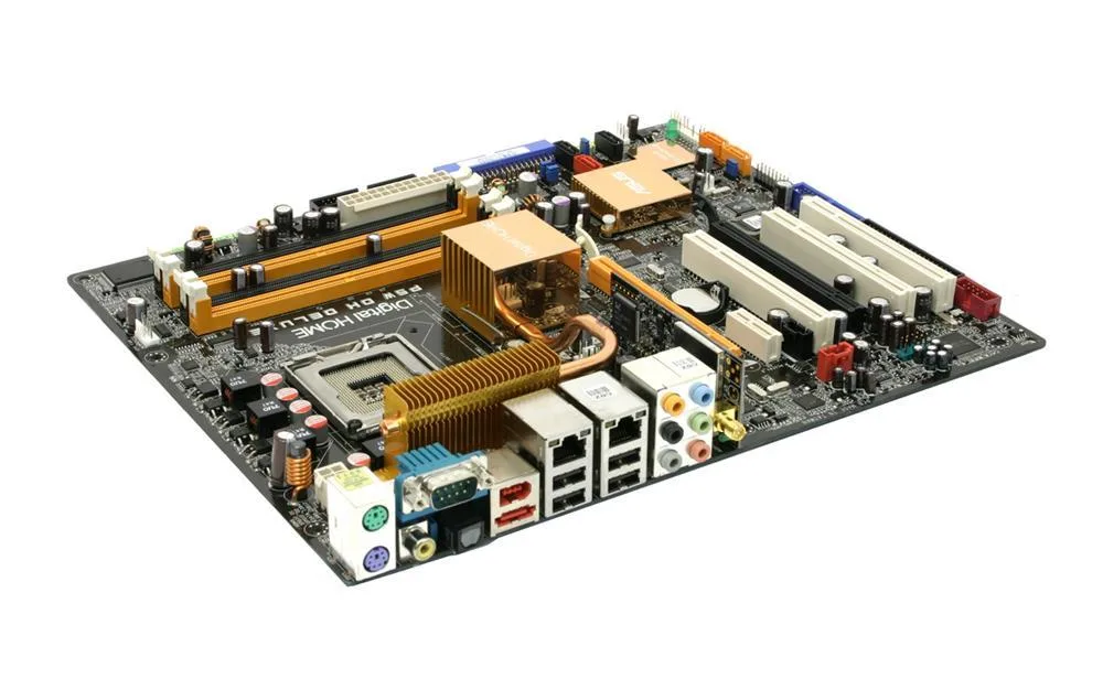 P5W - ASUS Desktop Board Intel 975X Enhanced SpeedStep Technology Socket T 1333MHz, 1066MHz, 800MHz FSB 8GB DDR2 SDRAM DDR2-800/PC2-6400, DDR2-667/PC2-5300, DDR2-533/PC2-4200 CrossFire ATX