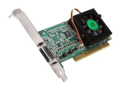 P65MDDAP64F - Matrox Millennium P650 64MB PCI Low Profile Workstation Video Graphics Card