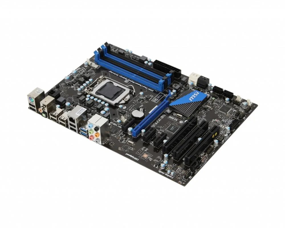 MSI P67A-C43(B3) P67A-C43 (B3) Desktop Motherboard Intel Socket H2 LGA-1155 ATX 1 x Processor Support 32GB DDR3 SDRAM Maximum RAM Serial ATA/600, Serial ATA/300 Yes Controller 1 x PCIe x16 Slot 2 x USB 3.0 Port