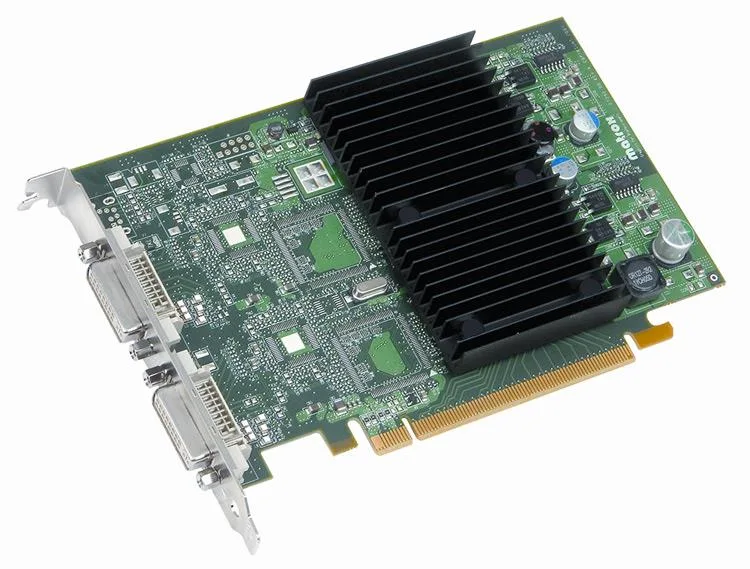 P69-MDDE128F - Matrox P690 128MB DDR2 PCI Express x16 Dual-head DVI Video Graphics Card