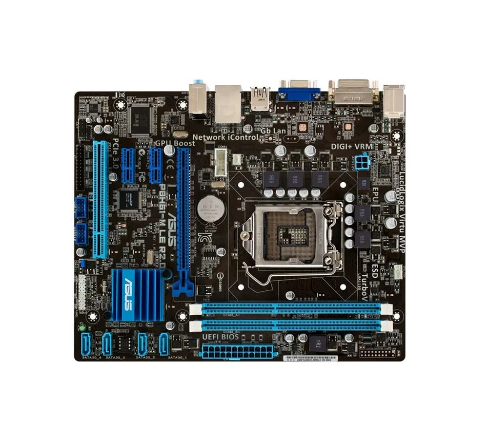 Asus P8H61-M-LE/CSM P8H61-M LE/CSM Desktop Motherboard Intel Socket H2 LGA-1155 x Retail Pack Micro ATX 1 x Processor Support 16GB DDR3 SDRAM Maximum RAM Serial ATA/300 No Controller No 1 x PCIe x16 Slot
