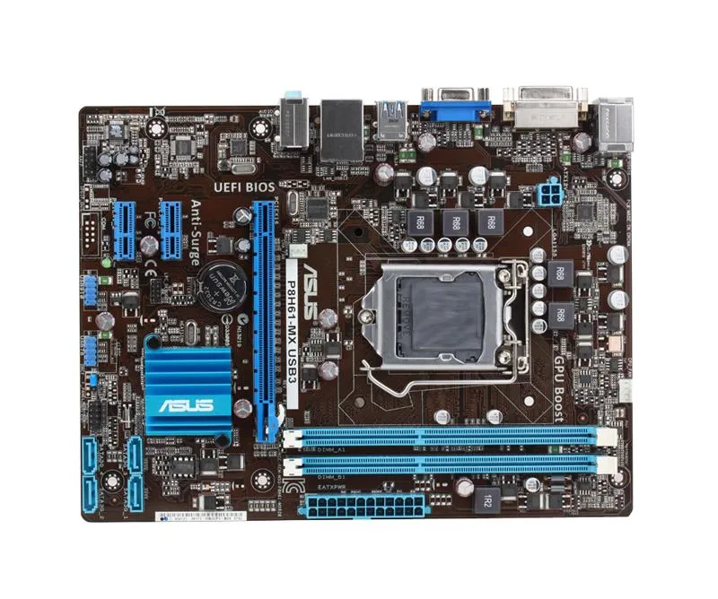 P8H61-MX USB3 - Asus Desktop Motherboard Intel H61(B3) Express Chipset Socket H2 LGA-1155