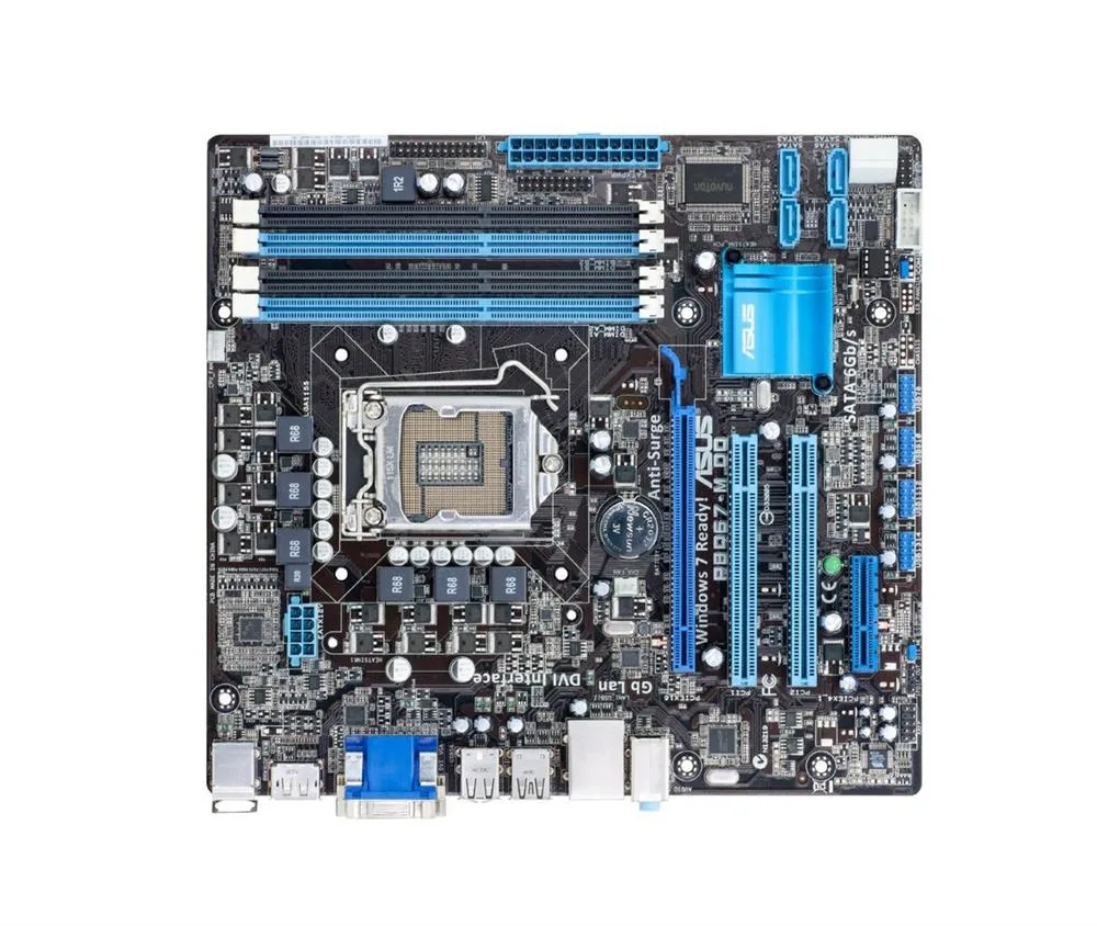 Asus P8Q67-M DO/CSM Desktop Motherboard Intel Q67 Express Chipset Socket H2 LGA-1155 Micro ATX 1 x Processor Support 16GB DDR3 SDRAM Maximum RAM Serial ATA/600 Yes 1 x PCIe x16 Slot