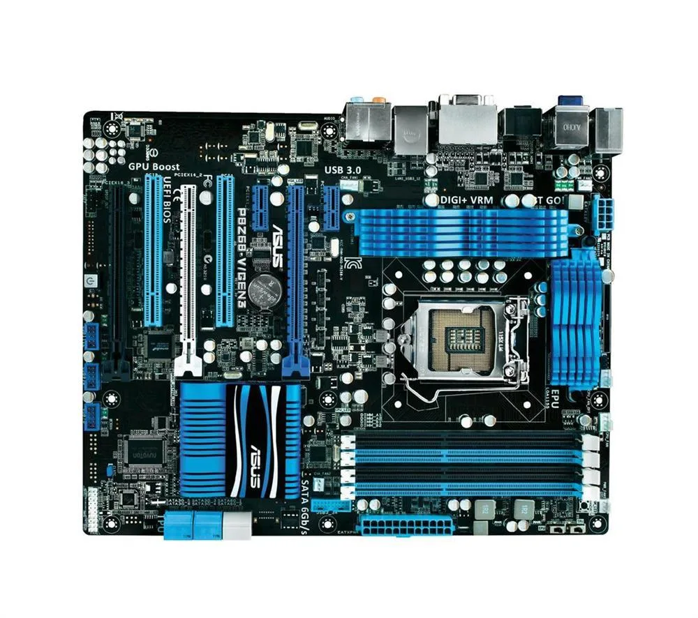Asus P8Z68-V/GEN3 Desktop Motherboard Intel Socket H2 LGA-1155 ATX 1 x Processor Support 32MB DDR3 SDRAM Maximum RAM SLI, CrossFireX Support Serial ATA/600, Serial ATA/300 Yes Controller No 3 x PCIe x16 Slot 2 x USB 3.0 Port Yes