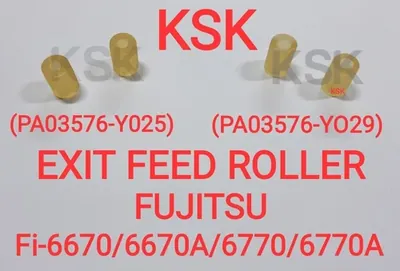 PA03576-Y081 - Fujitsu Lower Feed Pinch Roller FI-6x70/a