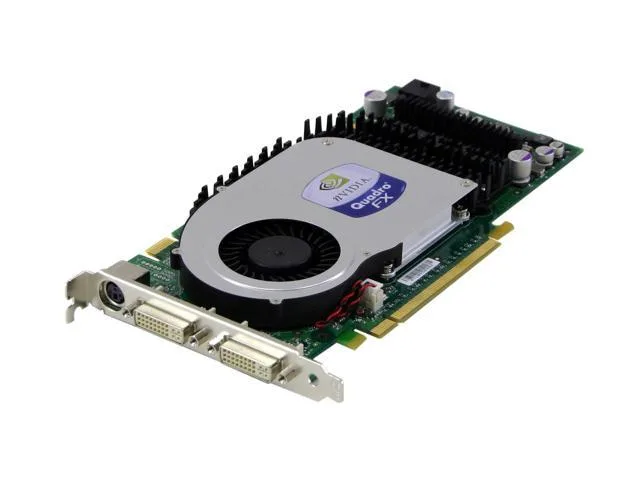 PB329B - HP nVidia Quadro AFX 3400 256MB 3D PCI-E X16 High End 2X DVI I 1X Mini Din Video Graphics Card without Cable