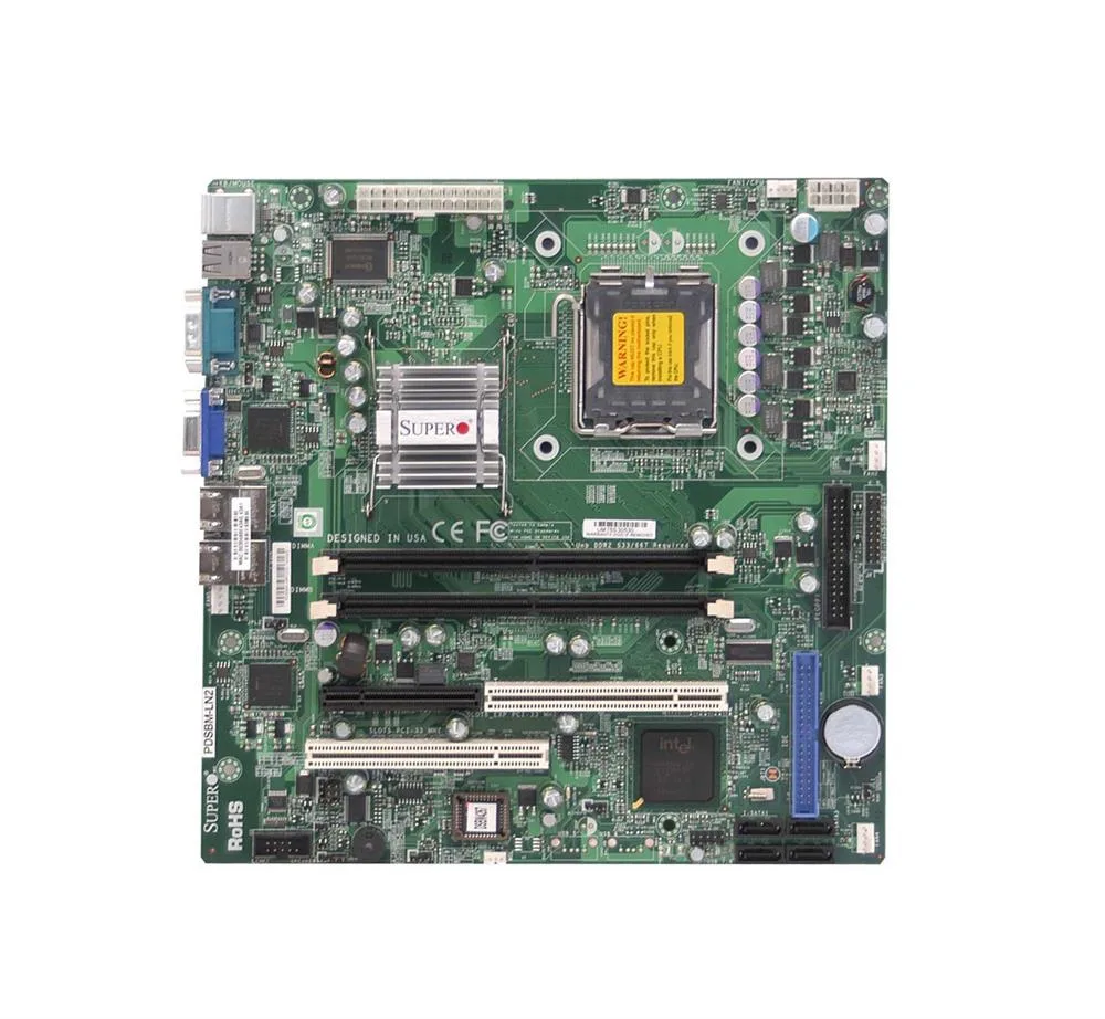 Supermicro PDSBM-LN2+ Intel Xeon 3000 Series 946GZ Chipset micro-ATX System Board (Motherboard) Socket LGA775