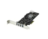 PEXUSB3S44V - StarTech.com USB Adapter PCI Express x4 Plug-in Card
