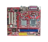 PM8PM-V - MSI Desktop Board Pentium 4 (Extreme Edition), Pentium 4, Celeron-D VIA P4M800Pro LGA775 Socket 2GB DDR2 SDRAM 533 MHz, 400 MHz ┬╡ATX