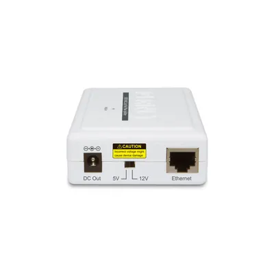 POE-161S - Planet Industrial IEEE 802.3at Gigabit Power Over Ethernet Plus Splitter with 5V / 12V DC Output (10/100/1000 Mbps)