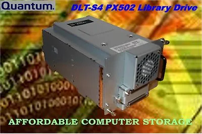 PR-A11AA-YF - Quantum PX502 Super DLT 600 Tape Library - 1 x Drive/32 x Slot - 9.60 TB (Native) / 19.20 TB (Compressed) - SCSI