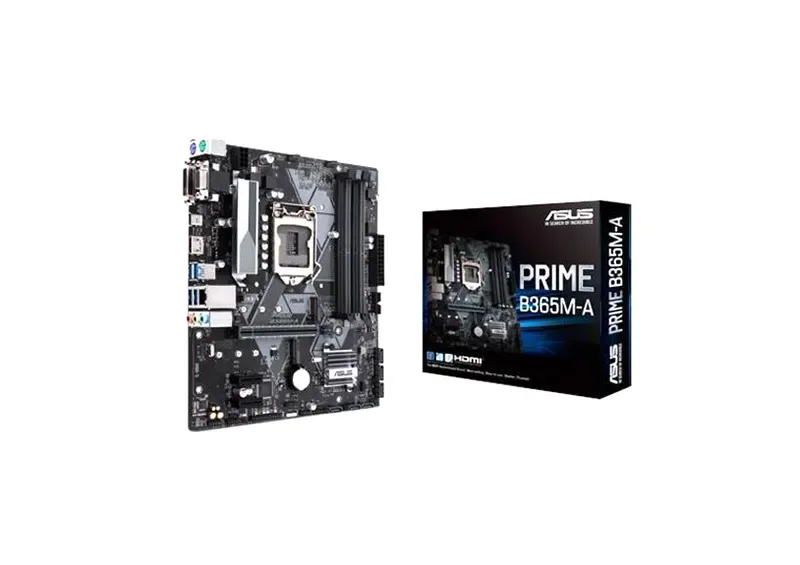 PRIME B365M-A - Asus Prime B365M-A Desktop Motherboard Intel B365 Chipset Socket H4 LGA-1151