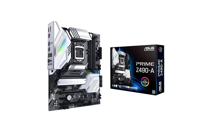 PRIME Z490-A - Asus Prime Z490-A Desktop Motherboard Intel Z490 Chipset Socket LGA-1200