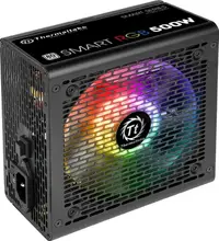 PS-SPR-0500NHSAW-1 - Thermaltake SMART RGB 500-Watts POWER SUPPLY 80 PLUS STANDARD CERTIFIED POWER SUPPLY