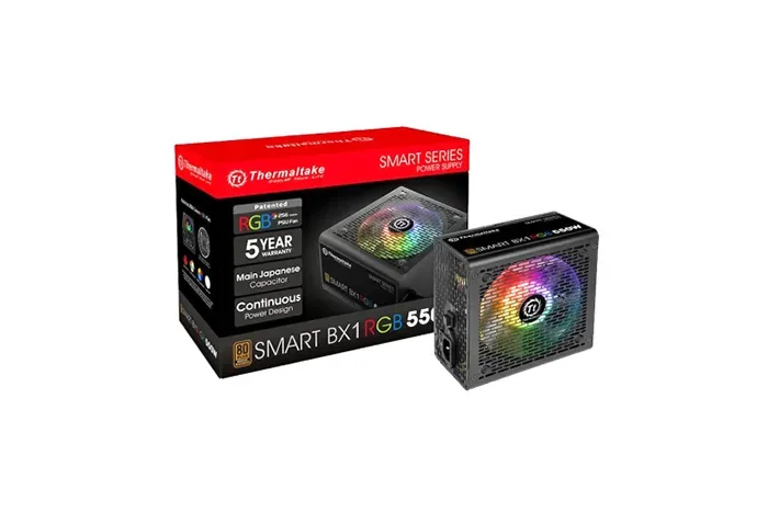 PS-SPR-0550NHSABE-1 - Thermaltake Smart SP-550AH2NKB-2 550-Watts ATX12V/EPS12V 80 plus Bronze Power Supply