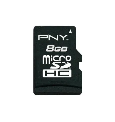 PSDU8GB4SF - PNY 8GB Class 4 microSDHC Flash Memory Card