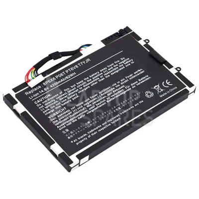 PT6V8 - Dell 8-Cell 4200mAh 62Wh 14.8VLi-Ion Battery for Alienware M11X/M14X/R1/R2