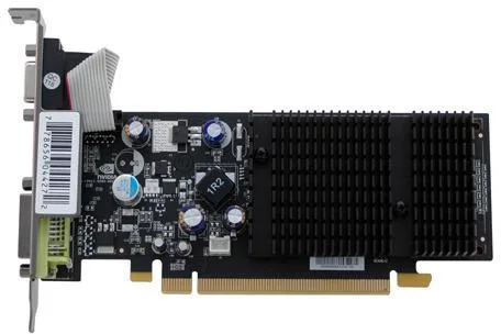 PV-T86S-YHLG - XFX GeForce 8400 GS 512MB 64-Bit DDR2 PCI Express 2.0 x16 DVI/ D-Sub Video Graphics Card