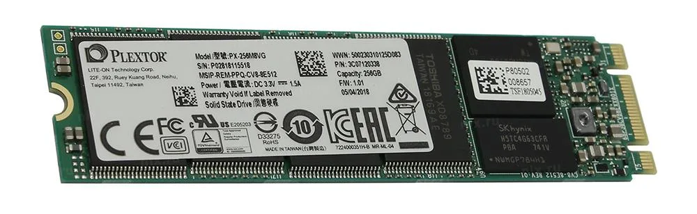 PX-256M8VG - Plextor M8VG 256GB TLC SATA 6Gb/s M.2 2280 Solid State Drive