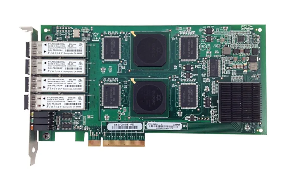 PX2610401-10A - QLogic SANBlade 4GB Quad -Port PCI Express Fibre Channel Host Bus Adapter