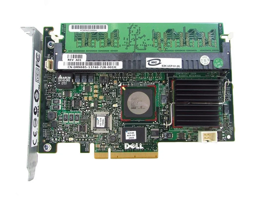 PY331 - Dell PERC 5I PCI-Express SAS RAID Controller for PowerEdge 1950 2950