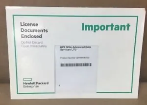 Q0H99AAE - HP MSA Advanced Data Services Suite License 1 License