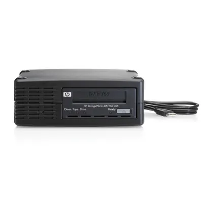 HP Q1581A#ABA StorageWorks DAT160 80GB (Native)/160GB (Compressed) USB External Tape Drive