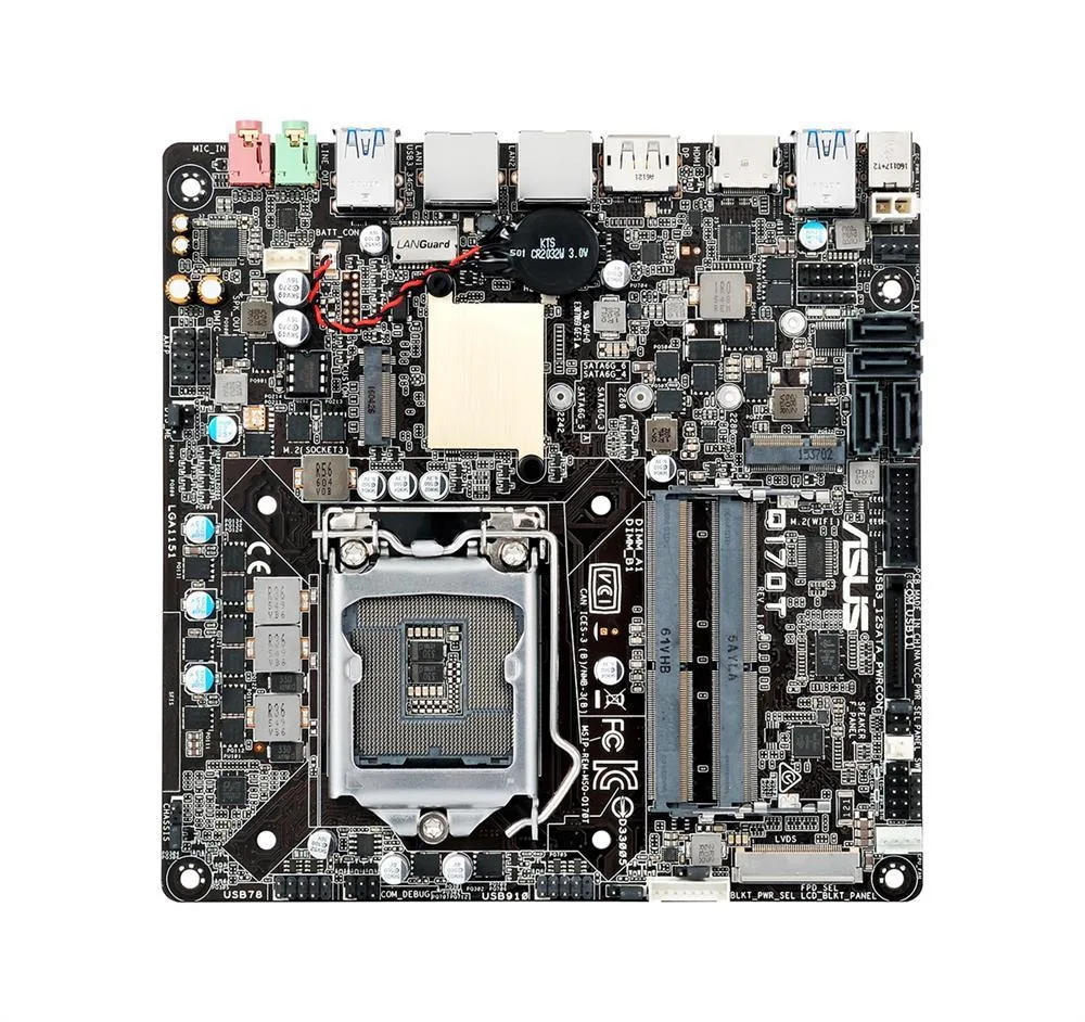 Asus Q170T/CSM Desktop Motherboard Intel Q170 Chipset Socket H4 LGA-1151