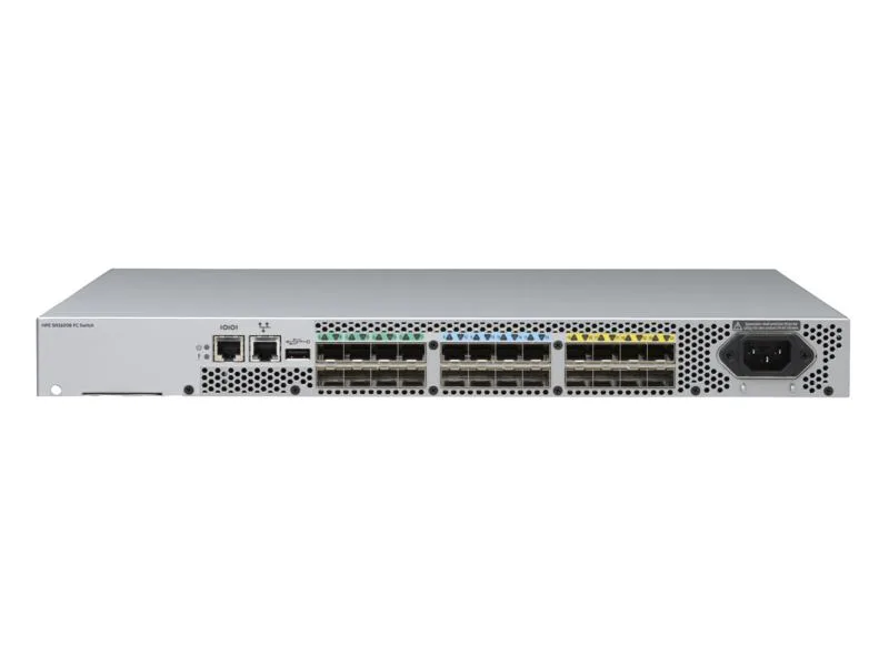 HPE Q1H71A StoreFabric SN3600B 24/24 32Gb/s 24 x 32GB Fibre Channel SFP+ Ports Managed 1U Rack-mountable Fibre Channel Switch