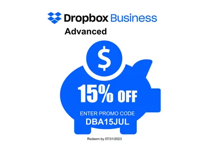 Q1Q12AAE - HP Dropbox Business Advanced Subscription Upgrade License 1 Additional User 6Month