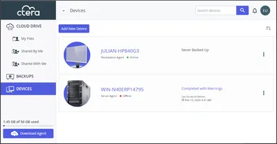 Q1Y64A - HP CTERA Portal Subscription Licence 1 Customer 1Year